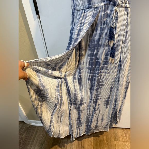 Blue Island Navy and White Striped Garment-#1216 - Picture 2 of 8